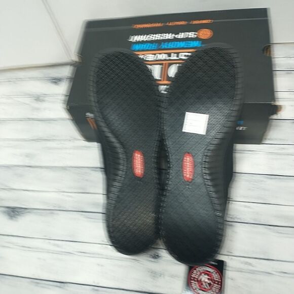 Skechers Women's SZ 11 Work Non Slip Relaxed Fit UltraFlex Blk Slip On #108034 . - Picture 5 of 11